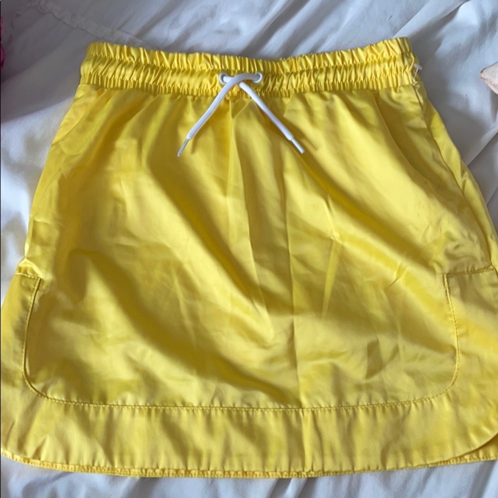 hunter yellow skirt